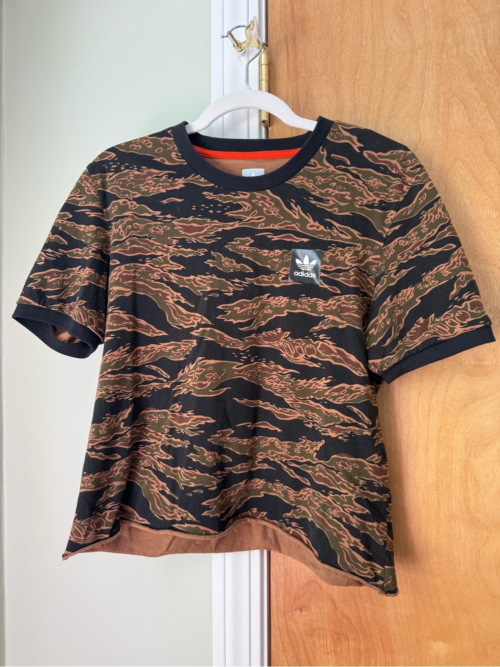 adidas Women’s Camo Short Sleeve Tee